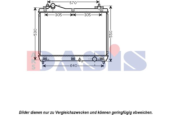 AKS DASIS Radiaator,mootorijahutus 320035N